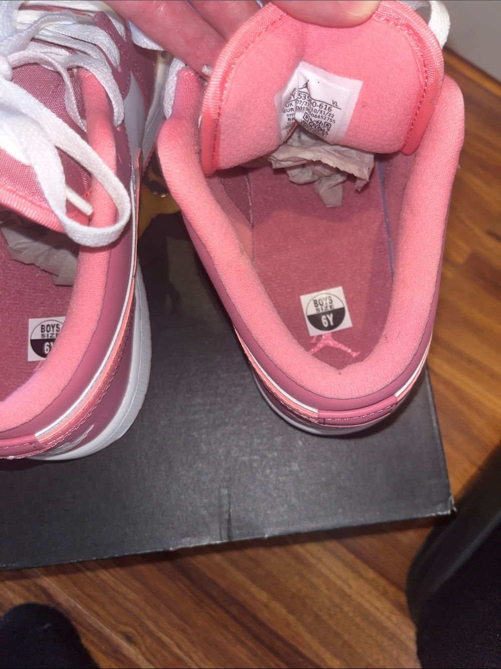 Air Jordan,1 Low brand new in box fit women’s size 7.5 youth size 6. - Picture 5 of 8